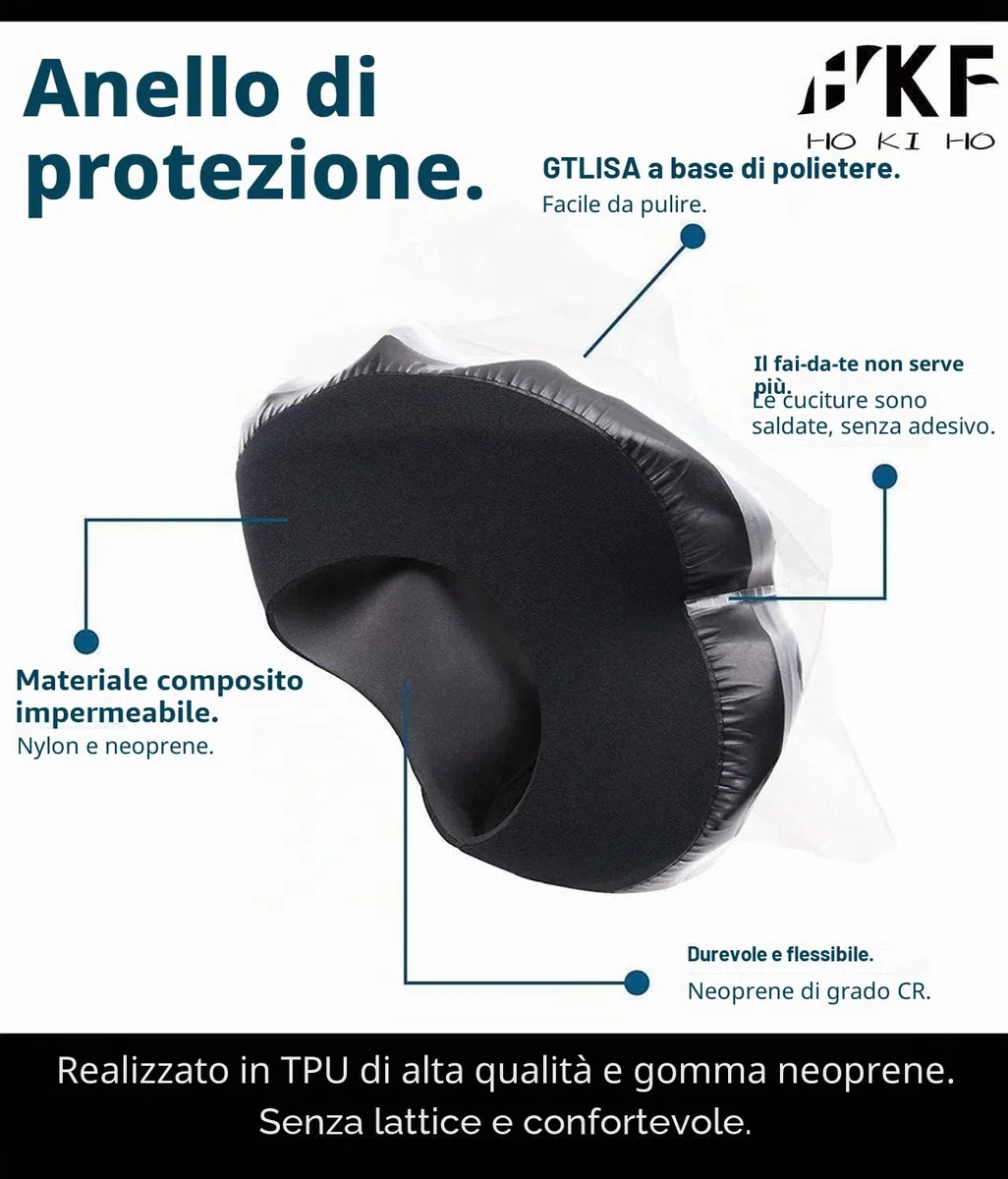 Copertura impermeabile per adulti, gamba intera per doccia, protezione da colata e lesioni, mantiene asciutto il getto e la fasciatura per adulti (104CM)
