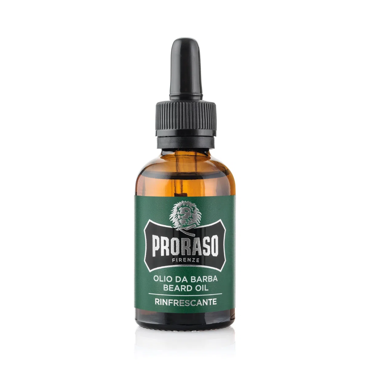 Proraso Set barba uomo Rinfrescante, Set ideale come regalo uomo contenente Shampoo da 200 ml, Olio 30 ml e Balsamo per la barba da 100 ml, Made in Italy