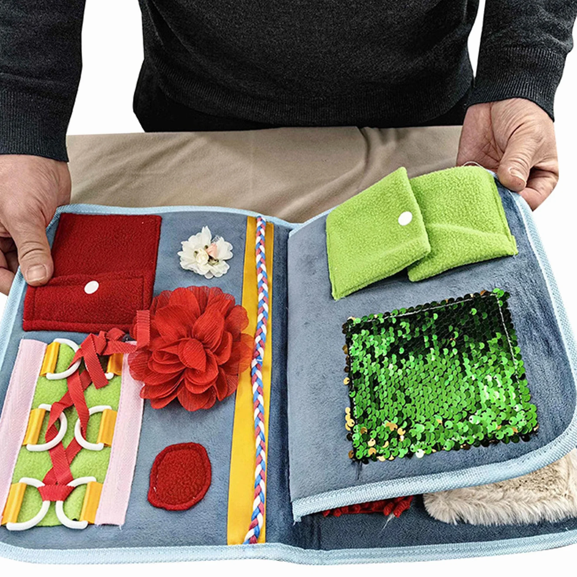 Coperta lenitiva sensoriale, prodotti per anziani affetti da demenza, regali e attività per anziani affetti da Alzheimer o demenza, prodotti per sedativi e attività di conforto per la demenza.
