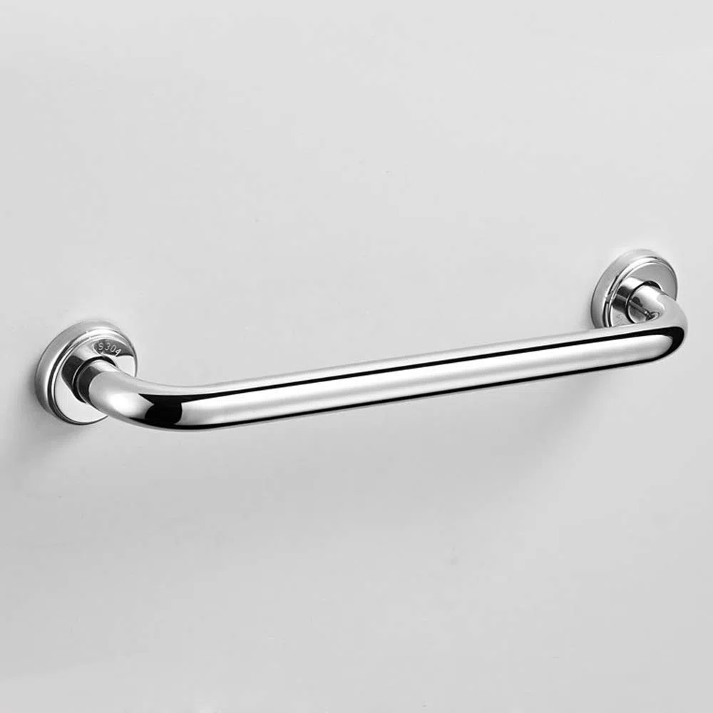 Maniglione per Handicap Di Sicurezza per Bagno, Maniglione per Bagno Doccia Di Sicurezza in Acciaio Inox Doccia Di Sicurezza Binario Di Supporto Senza Barriere Finitura Cromata Lucida Corriman