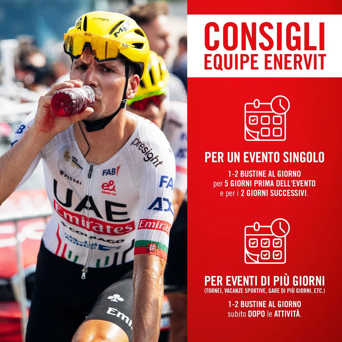 Enervit Magic Cherry, Integratore con Estratto di Amarena, Antiossidante, Ideale Dopo Sforzi Intensi, Per il Recupero Muscolare, 300 mg Polifenoli, 50 mg Antocianine, Sugar Free, Vegan, 10 Buste
