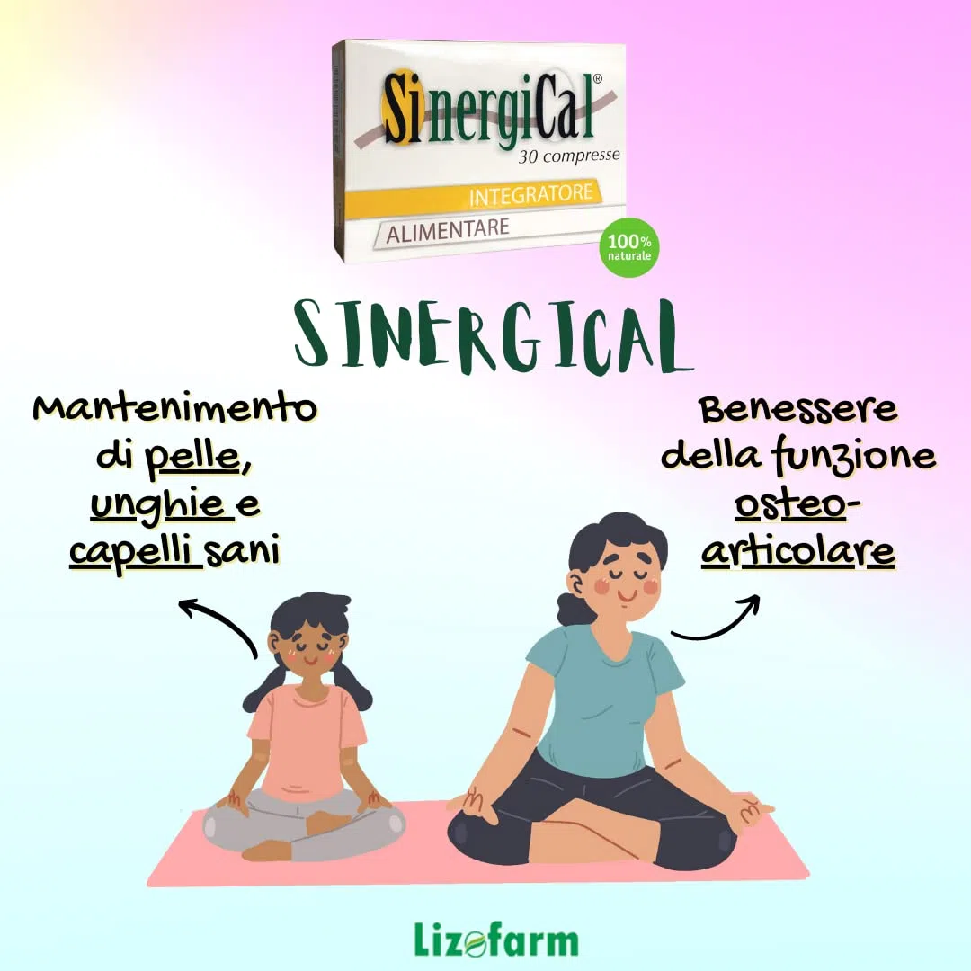Sinergical - a base di Silicio organico e calcio per il benessere di ossa e articolazioni