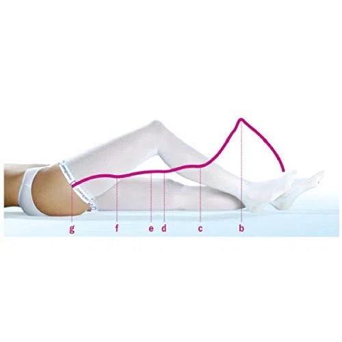 MEDIVEN - MEDIVEN THROMBEXIN 18 MM HG - CALZE ANTITROMBO POST-OPERATORIE - BIANCHE - L, Monocollant Sinistro