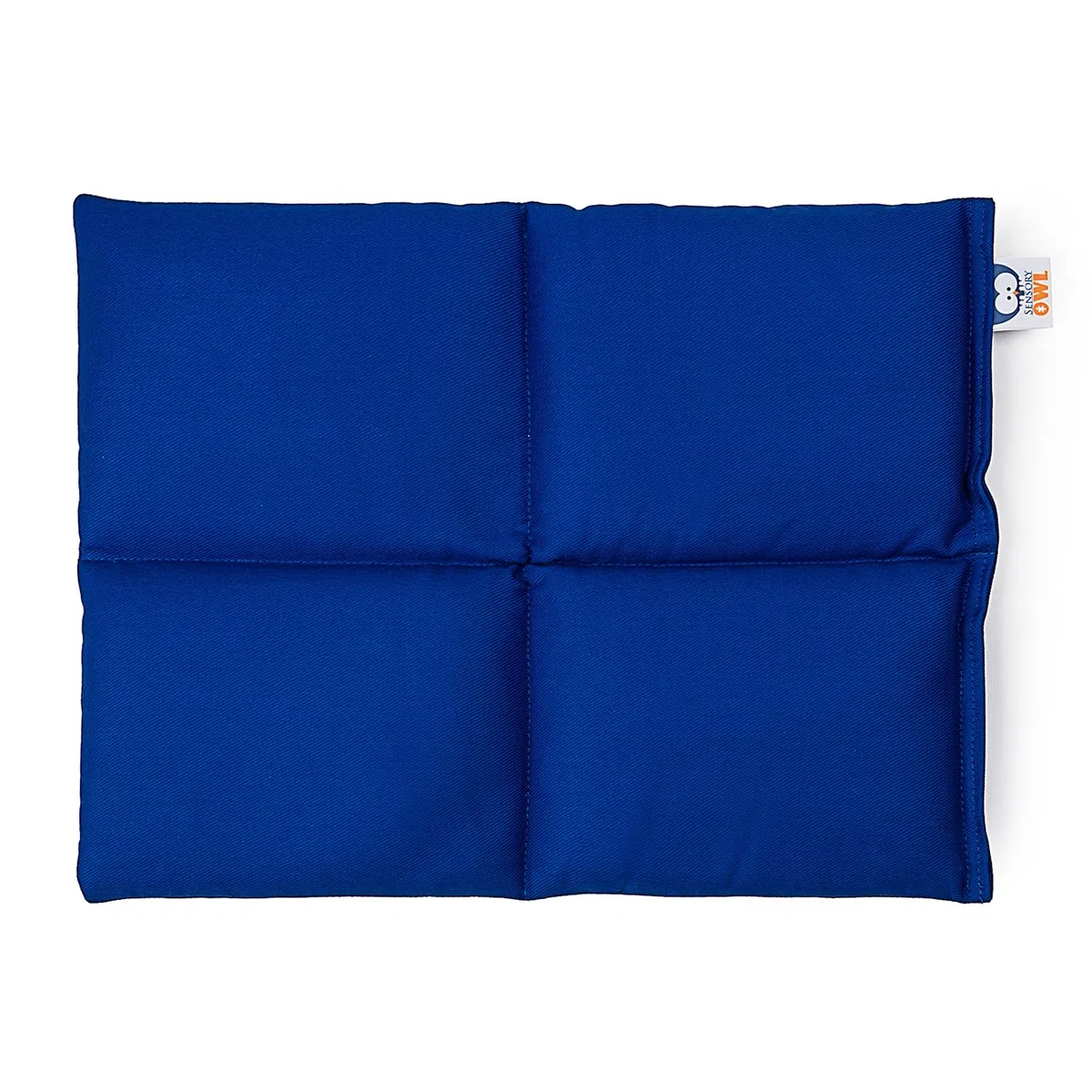 Cuscino Ponderato per Ginocchia Cuscino con Peso Sensoriale Terapeutico in Cotone Sollievo dallo Stress 30 x 40 cm 2 kg Blu
