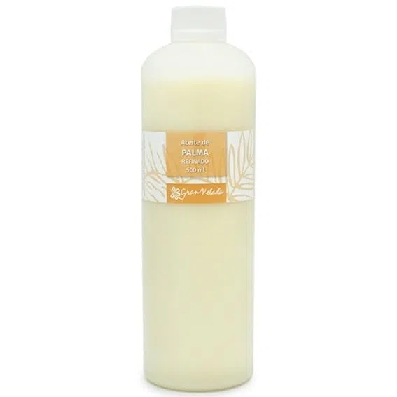Olio di Palma Raffinato 23 kg : Confezione risparmio. Ideale per cosmetici naturali. Grado cosmetico. Antiossidante per pelle. Solido/liquido.