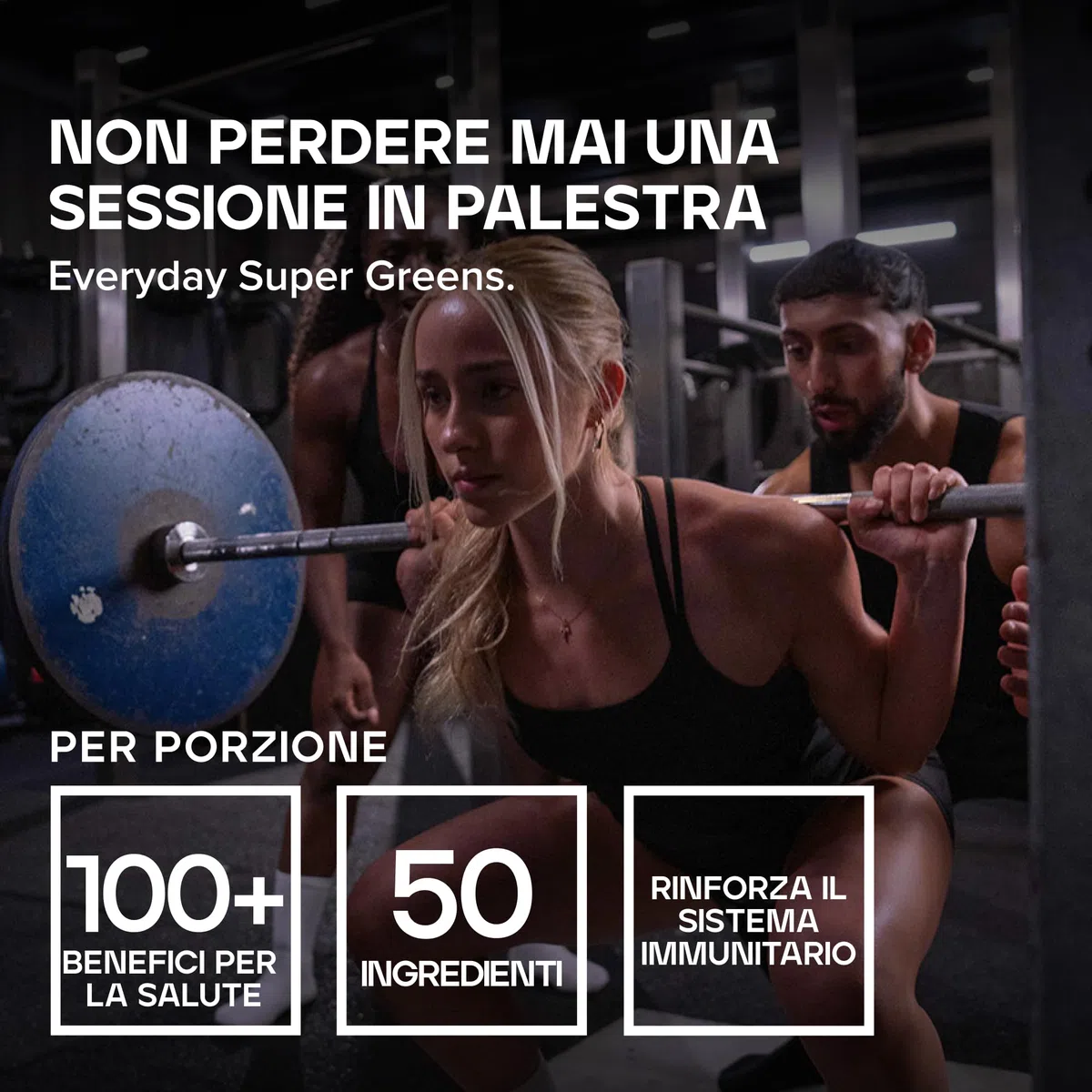 Bulk Everyday Super Greens Polvere | Originale | 30 Porzioni | Con 50 Vitamine, Minerali & Superfood | Ricco di Vitamina C, D & B12 | Supporta Immunità & Benessere