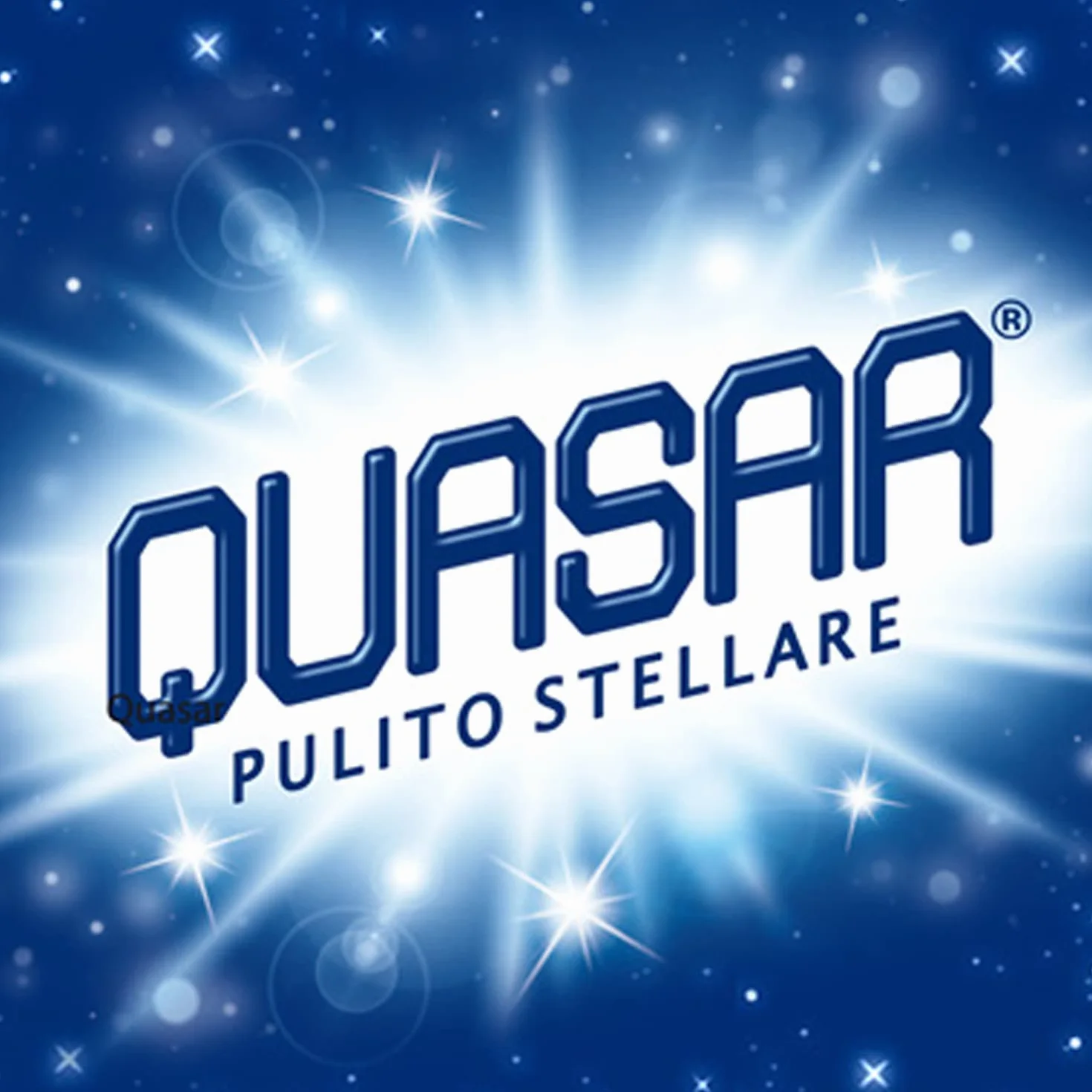 Quasar Pulito Stellare Detergente Per Vetri 3 Pezzi X 650 Ml + Gamex Panno In Microfibra