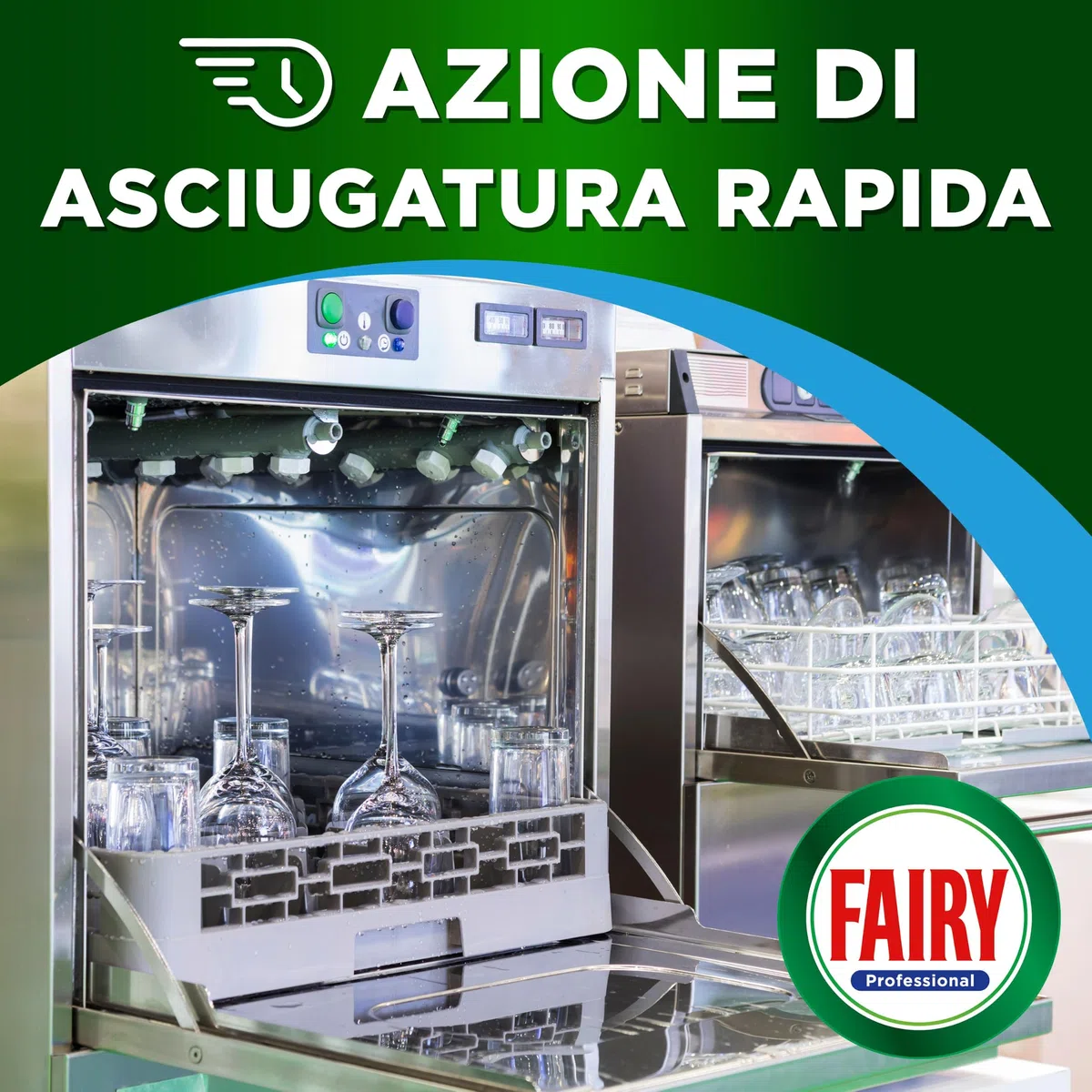 Fairy Professional Brillantante Per Lavastoviglie Automatiche Commerciali 5L