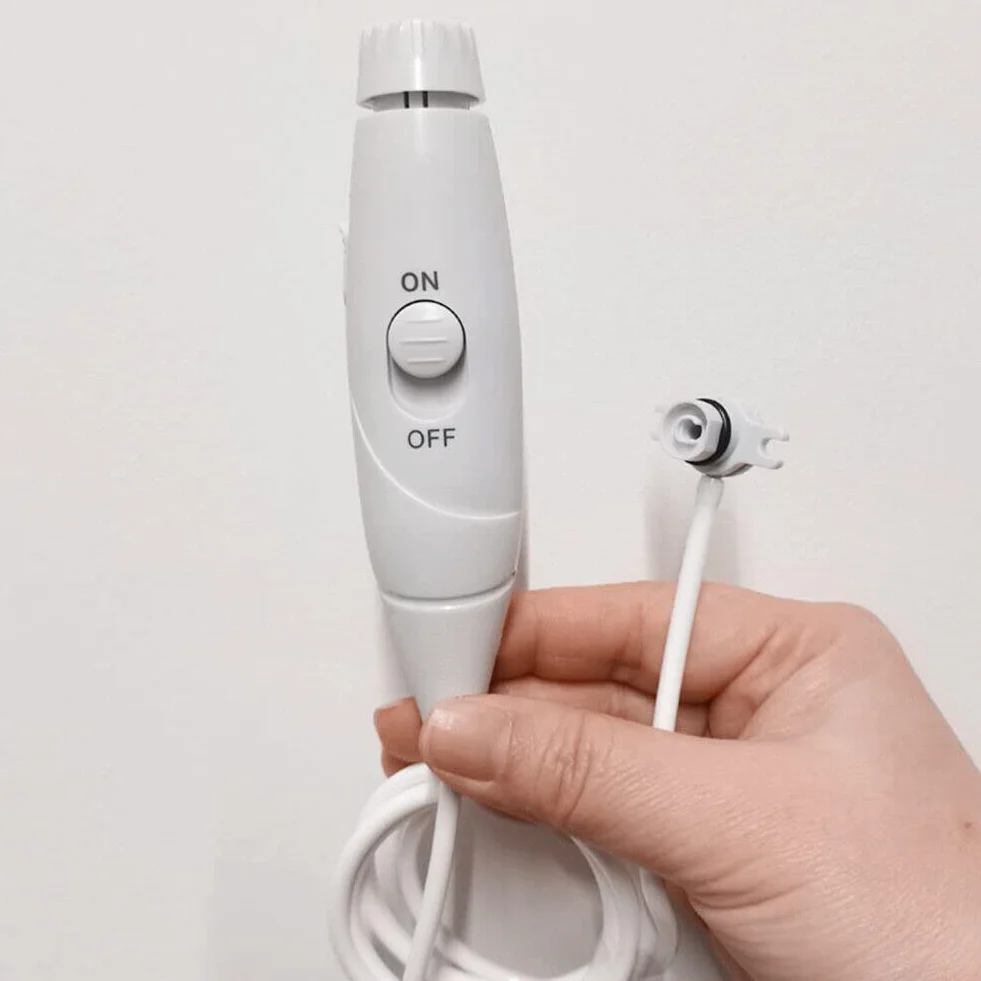 Meijunter Manico in Plastica per Filo Interdentale D'acqua, Tubo Dell'acqua Tubo di Ricambio Compatibile con Waterpik Irrigatore Orale WP-100/WP-120/WP-130/WP-660/WP-900