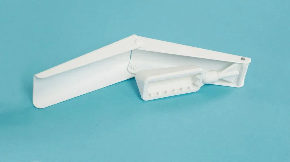 Nottingham Rehab Supplies (NRS) - Ausilio per igiene intima per toilette, pieghevole