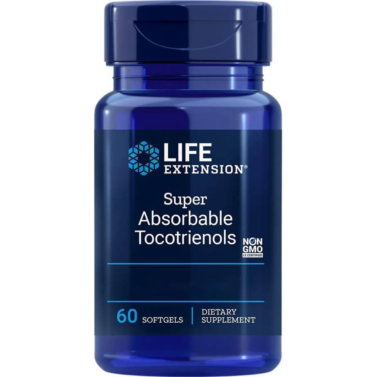 Life Extension, Tocotrienoli Superassorbibili, Vitamina E e Tocotrienoli, 60 Capsule molli, Testato in Laboratorio, Senza Glutine, Senza Soia, Non OGM