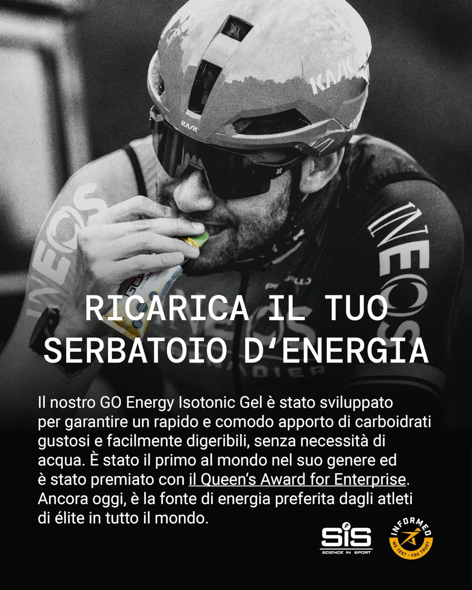 Science in Sport GO Energy Gel15 x 60ml Vegano -Gel energetico isotonic con 22g di carboidrati, Ottimo fornitore di energia, Alternativa ottimale alle bevande isotoniche