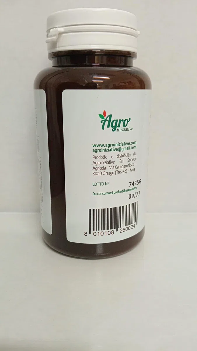 AGROINIZIATIVE - Spirulina Biologica Granulare Naturale Made in Italy, Superfood Ricco di Proteine Ferro e Vitamine, Integratore Vegano Energia, Detox e Benessere