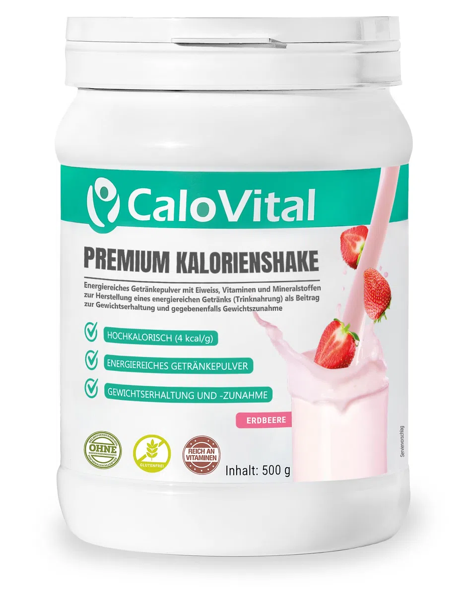 Frullati proteici sostitutivi del pasto con molte vitamine | Bere cibo ipercalorico per l'aumento di peso | Carboidrati e proteine ​​come frullato calorico | CaloVital