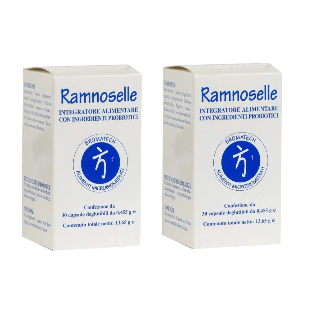 Ramnoselle 30 Capsule - Bromatech (2 Confezioni da 30 Capsule)