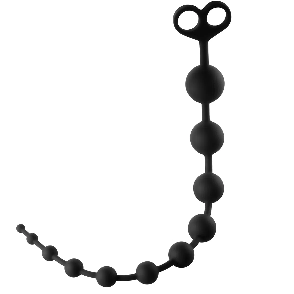 Perline Anali Super Lunghe 56 cm con 11 Palline, Grande Plug Anale Silicone con Anello di Trazione Sicuro, Catena Dilatatore Anale Massaggio Prostatico, Giocattoli Sessuali per Uomo Donna