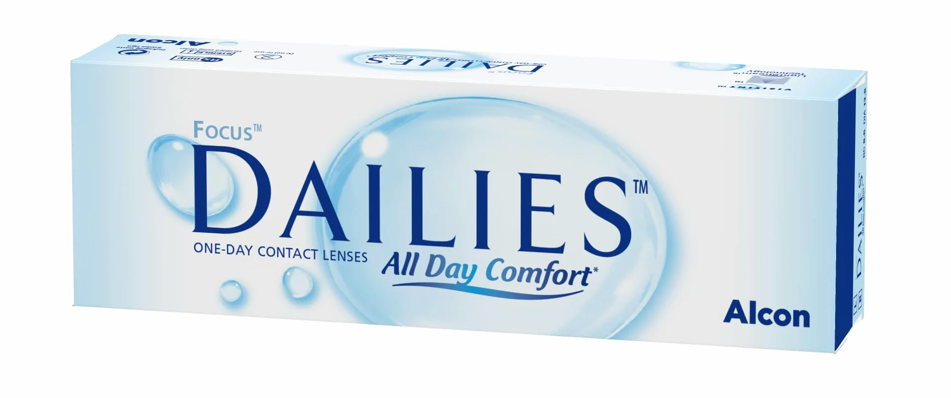 Alcon Dailies All Day Comfort Lenti A Contatto Giornaliere, 30 Lenti, BC 8.6 mm, DIA 13.8 mm, -2.25 Diopt