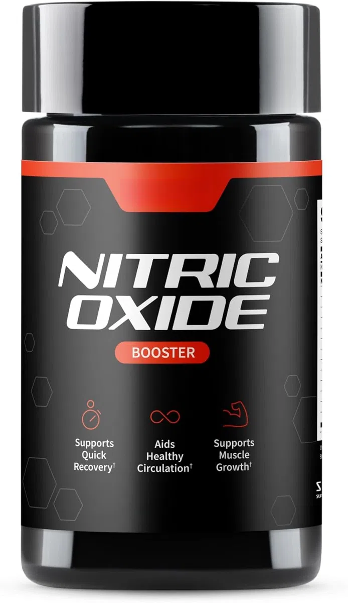 Supporto per potenziare l’ossido nitrico – Aiuta con l’energia, la salute cardiaca, la crescita muscolare e la circolazione – 60 pezzi