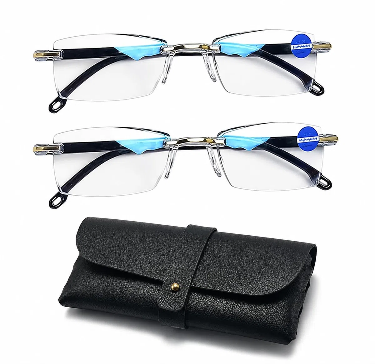 Occhiali autoregolanti da vista con messa a fuoco automatica – Occhiali Autofocus e Autoregolanti – Occhialia Messa a Fuoco Adattiva con Cristalli Liquidi,per Uomini e Donne (2 pc,2X)