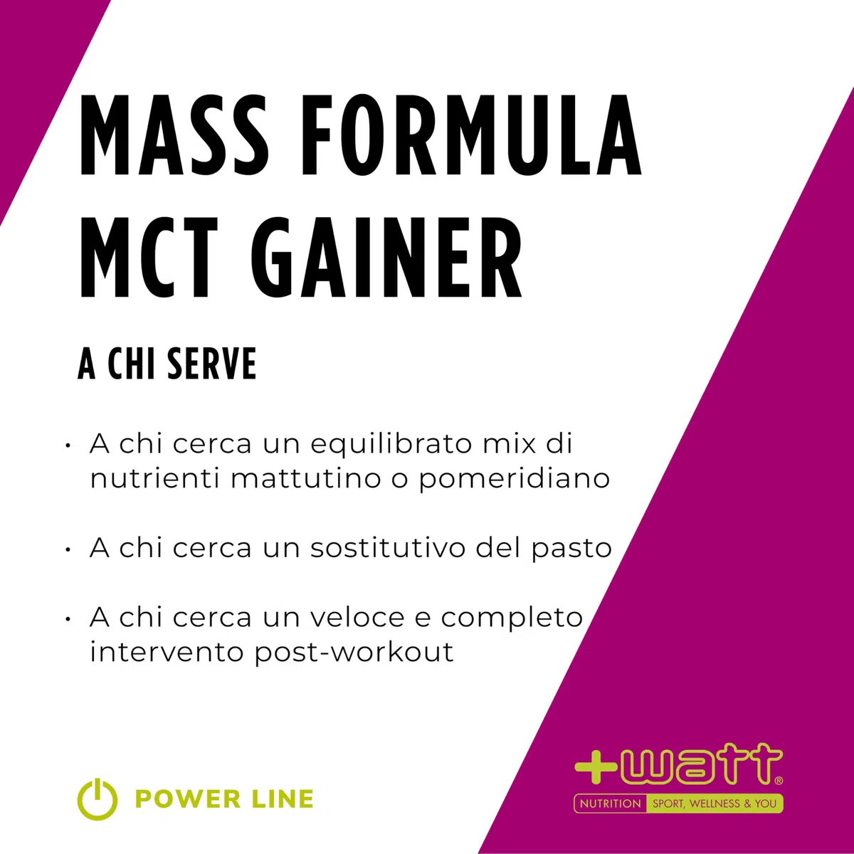 Mass Formula MCT gainer - Sostegno per i Tuoi Workout Più Intensi - Formato: 2 lb (907 g) - Gusto Cacao