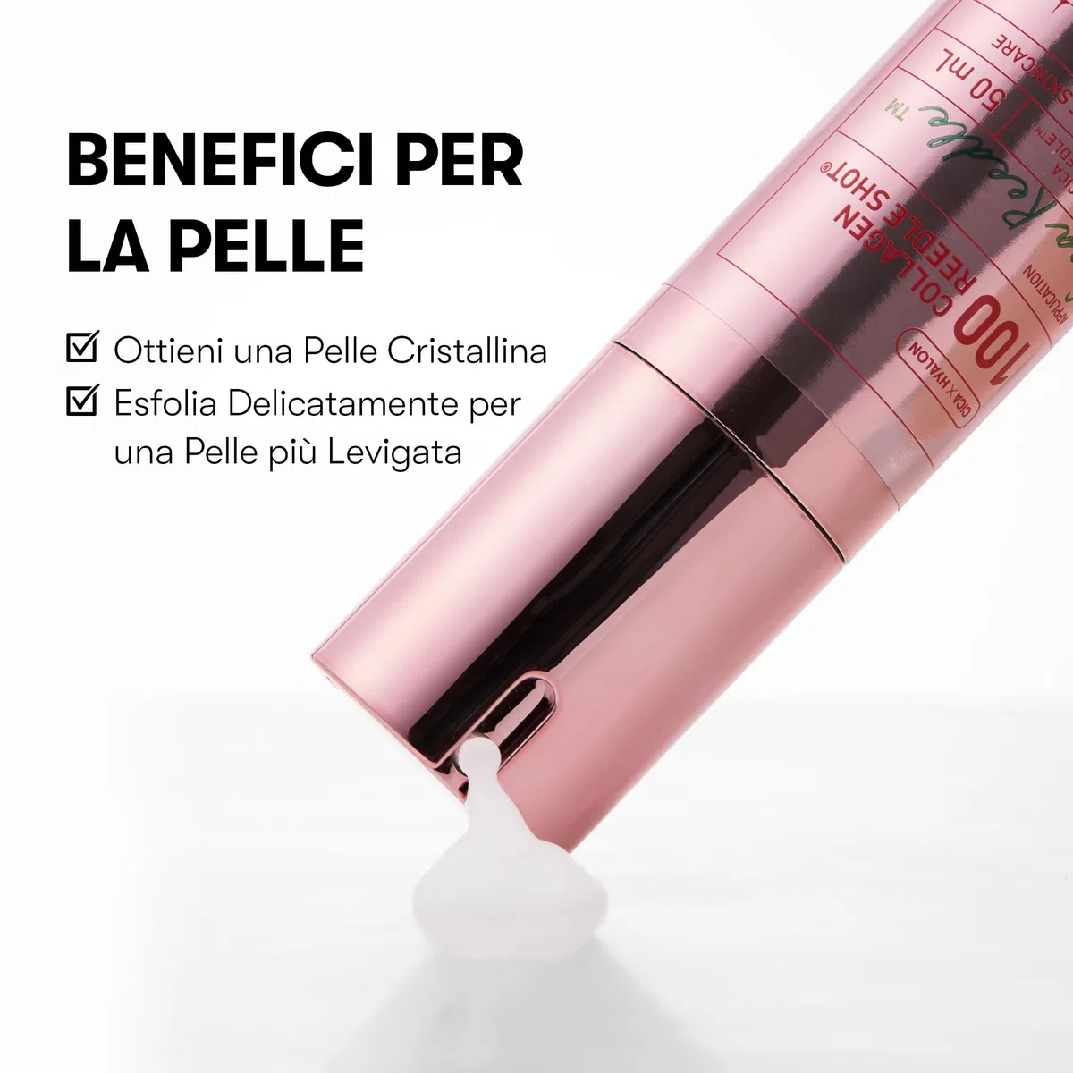 VT COSMETICS VT COLLAGEN REEDLE SHOT 100, siero al collagene per microneedling da 50 ml