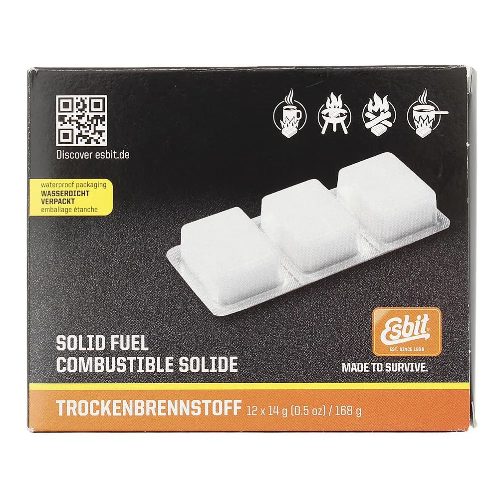 Esbit Solid Fuel Tablets – 12 x 14 g