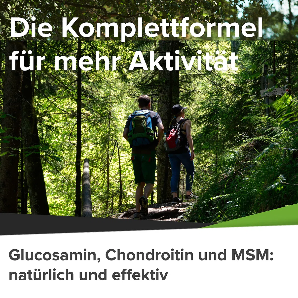 Pacchetto risparmio glucosamina, condroitina, MSM e acido ialuronico ad alto dosaggio in un mese bundle, 285 capsule
