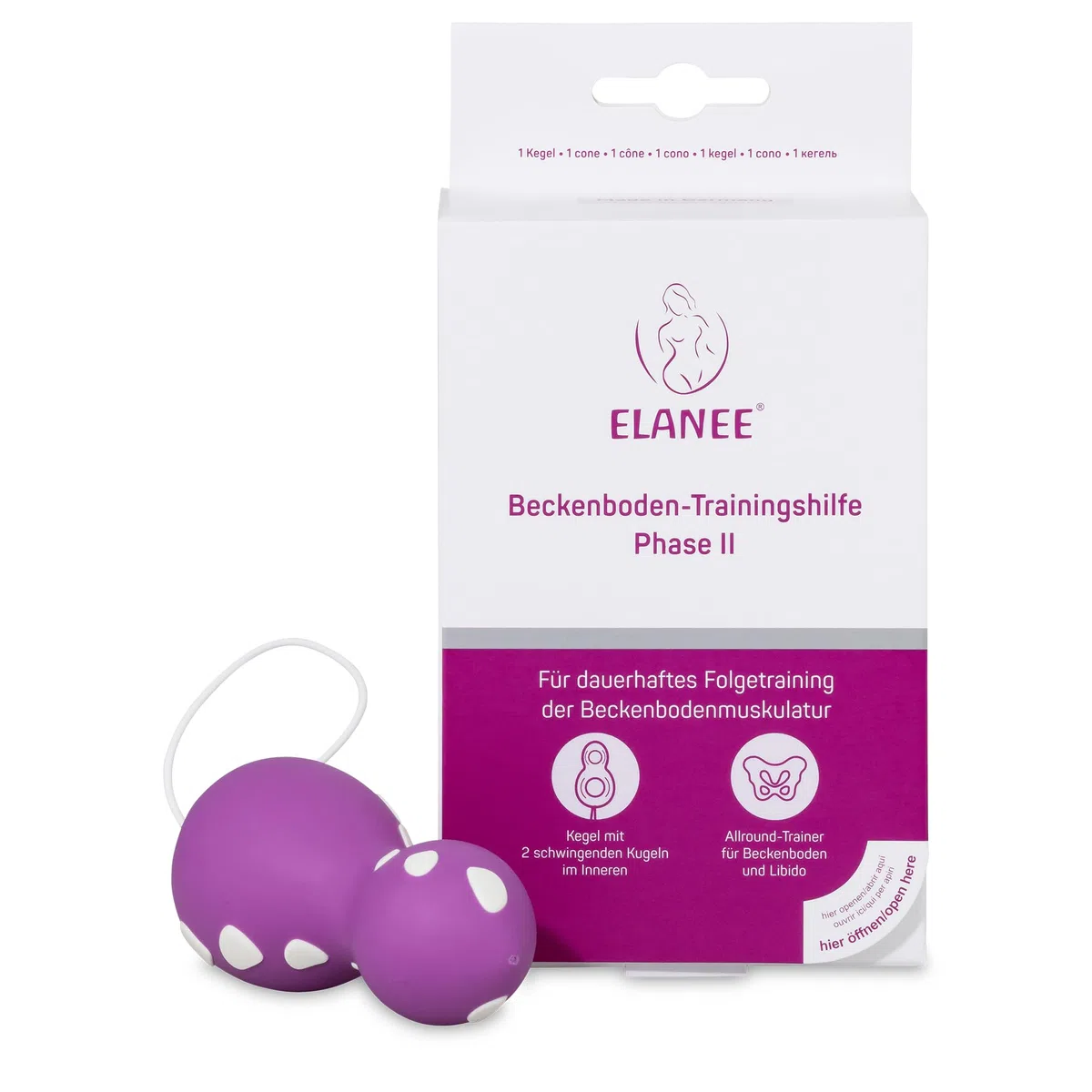 Grünspecht 705-00 - Strumento per la fase 2 dell'allenamento del pavimento pelvico Elanee