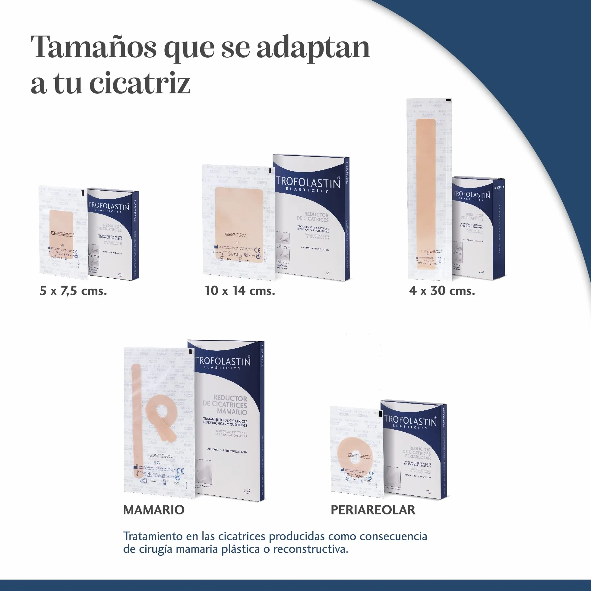 Trofolastin Reduc Cicatriz 5X7,5Cm 5Apos