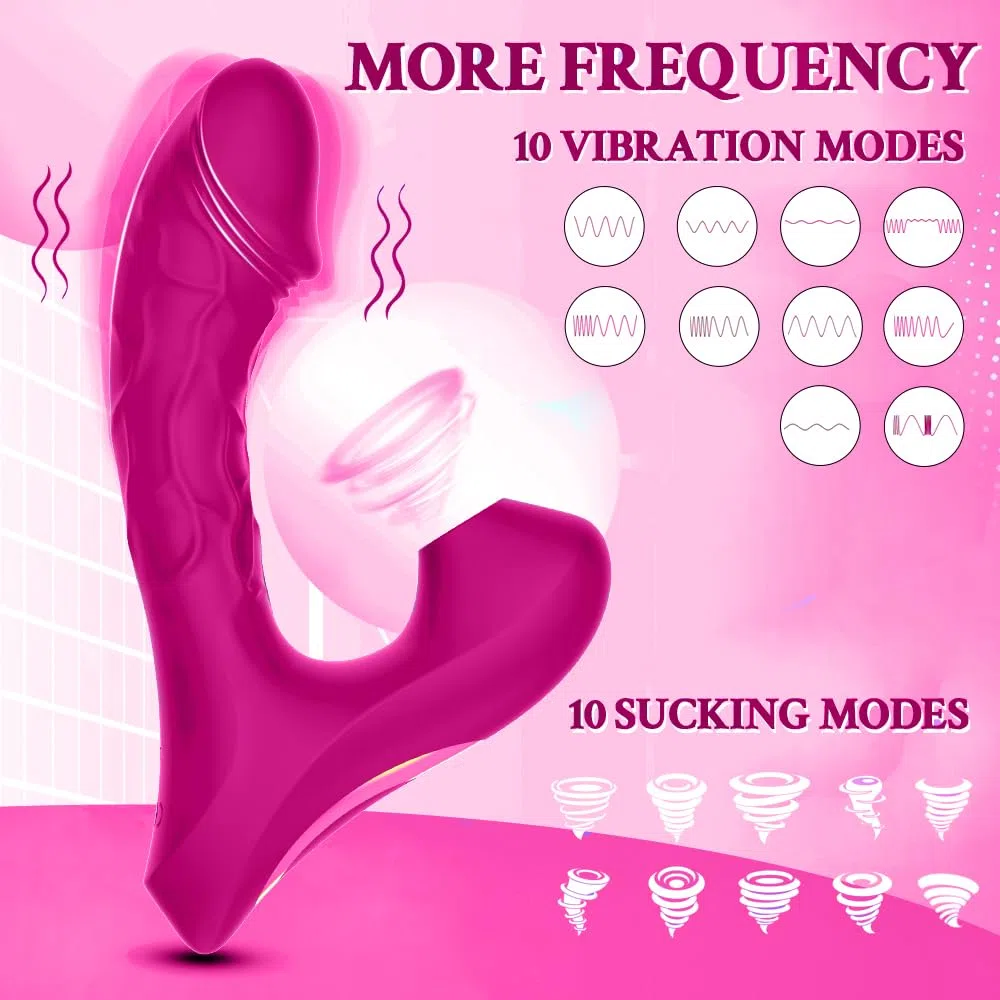 Vibratoreper donna professionale wireless Succhia clotoride per Donna 10x10 Modalità Sex Toys Vibratoreper donna clotoride Grandi Sexytoysys Donna stimolatore per clitoride sexytoysys coppia
