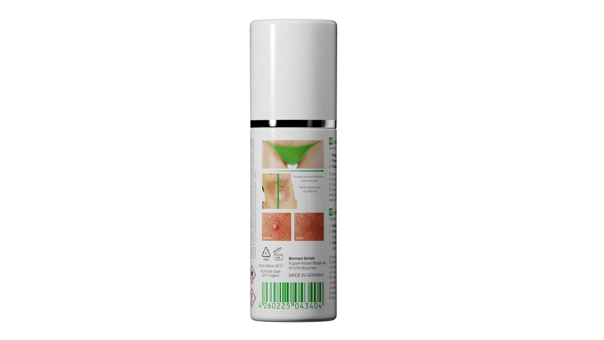 2x BioMD contro i peli incarniti, con BHA e AHA, bruciature da rasoio, rasatura, ceretta, previene i peli incarniti, bruciature da rasoio, rasatura, ceretta, vegano - 90 ml
