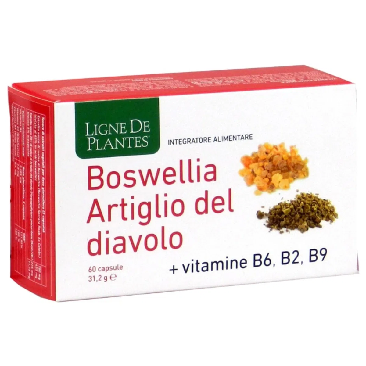 BOSWELLIA ARTIGLIO DEL DIAVOLO VITAMINA B6 B2 B9 60CPS##*-