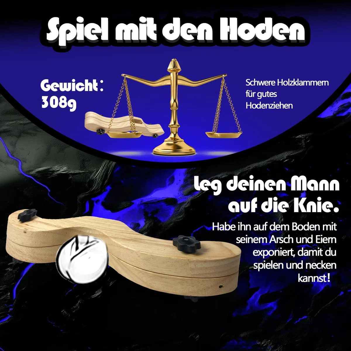 Dispositivi per la tortura dei testicoli Cbt Testicle Press Men Testicle Clamp Bdsms Toy Extreme Slave Fetish Cbt Ball Torture Sex Toys, Chastity Cage Men Penis Torture Stretcher Bdsm Extreme