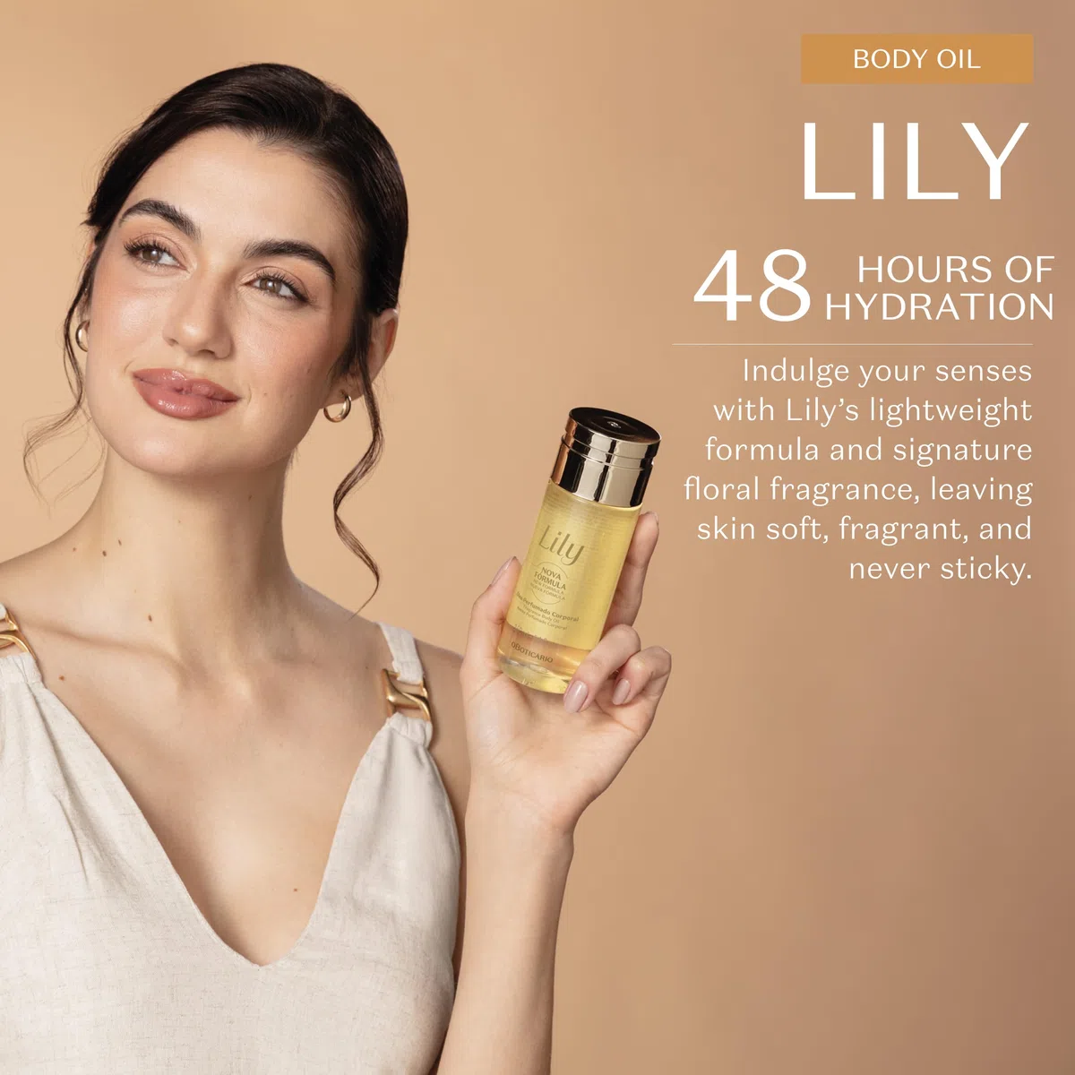 O BOTICARIO LILY OLEO CORPORAL PERFUMADO 150ml