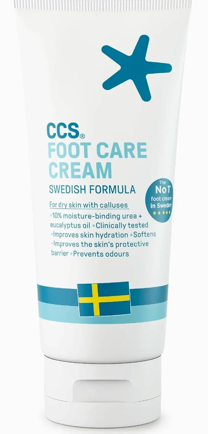 CCS Swedish crema per piedi, tubetto da 175 ml (confezione da 2)