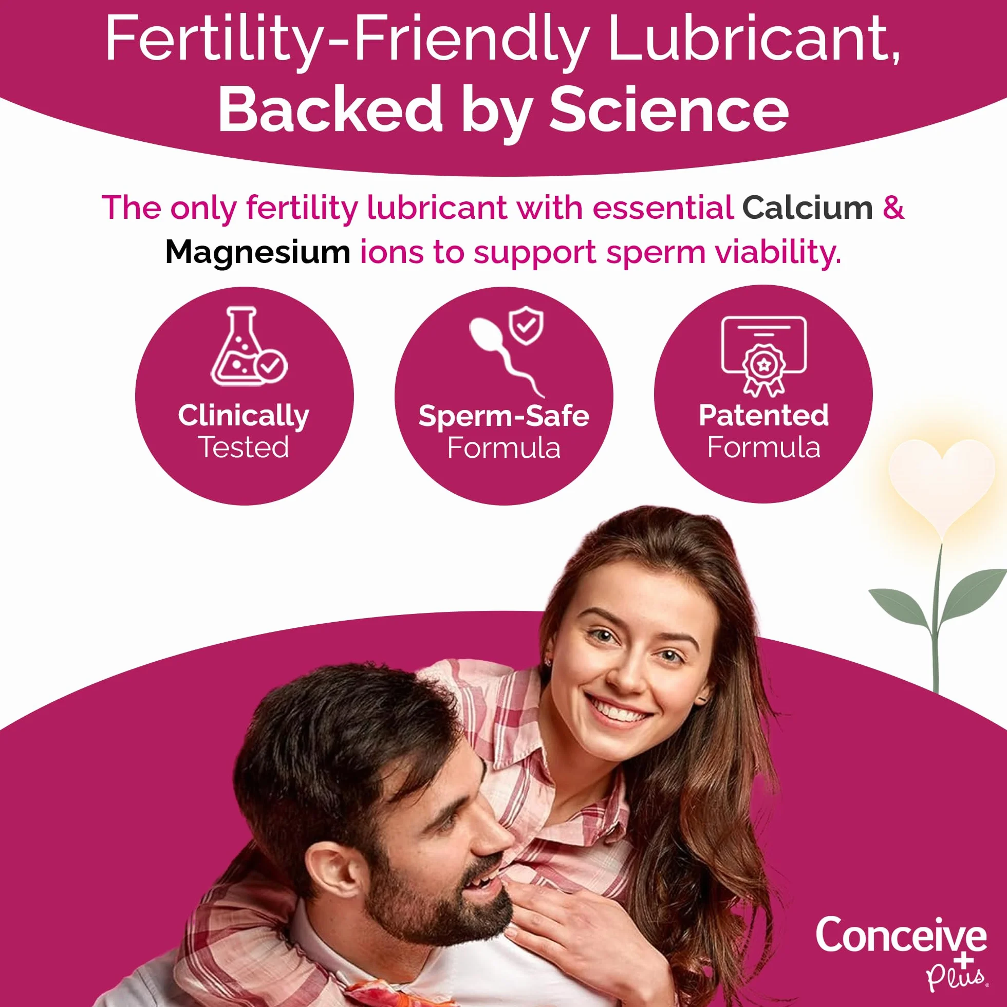 Conceive Plus Fertility Lubricant Individual Use Applicators - 8 Pack
