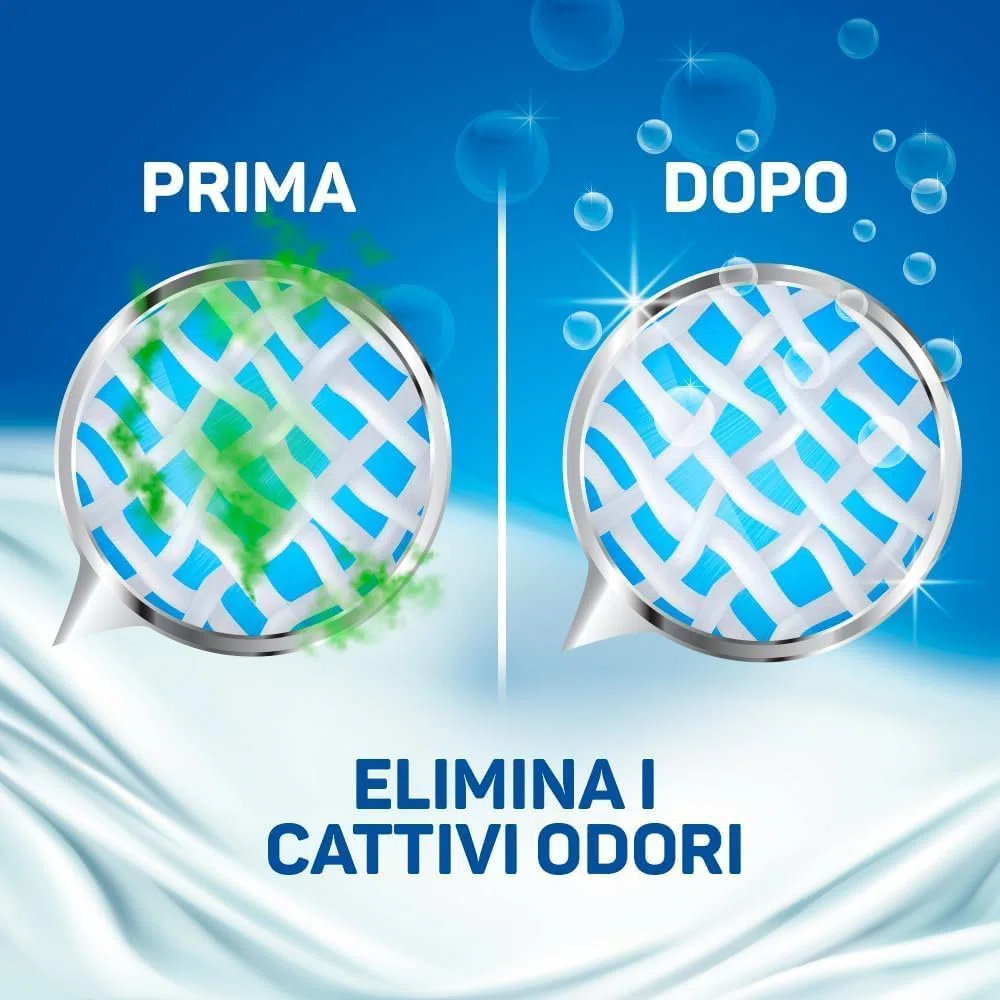 Napisan Additivo Lavatrice Igienizzante Extra Protection in Polvere 500gr, 6 Confezioni da 500gr di Additivo in Polvere Lavatrice