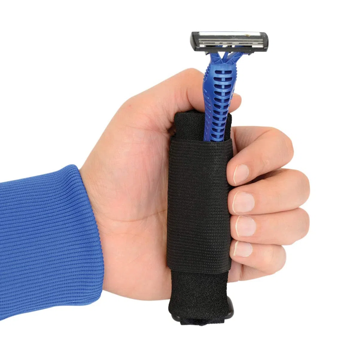 YJZQ Adattatore Aiuto Mangiare Utensili Adattivi Cinturino Posate Polsino Da Usare Cucchiaio per Anziani Disabili