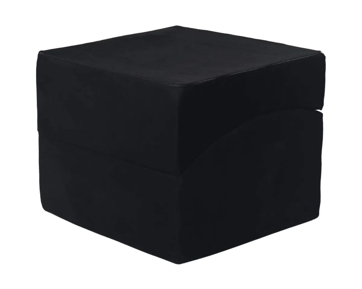 Velinda Pouf Poltrona Sesso Sex Sofa Pieghevole profilata (Colore: Nero)