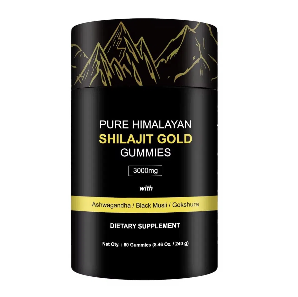 Gummies Shilajit Gold - altamente dosato efficace