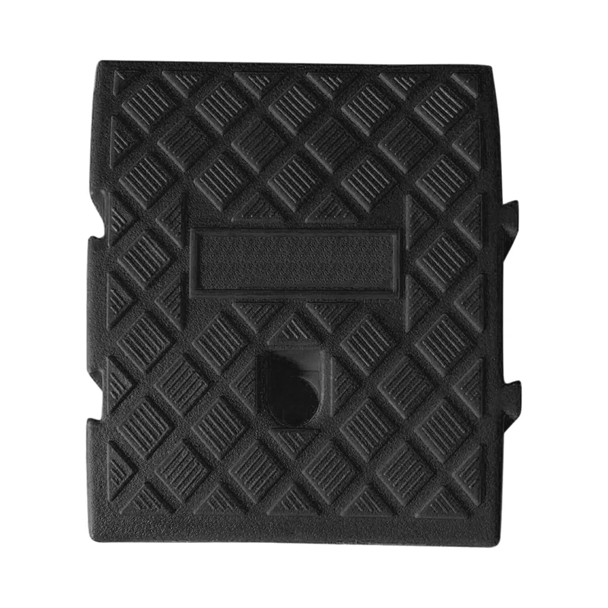 Rampa Di Marciapiede In Plastica Rampa Carrabile Rampa Plastica Per Gradini Auto/Moto, Design Antiscivolo PVC - Altezza Regolabile 11-16cm - 25x27cm