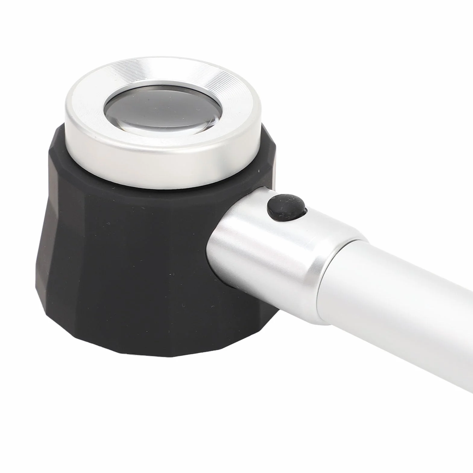 Lente D'ingrandimento Portatile 45X, Lente D'ingrandimento con Luci a LED, Lente D'ingrandimento con Scala di Misura in Vetro Ottico per Anziani Lettura Osservazione di