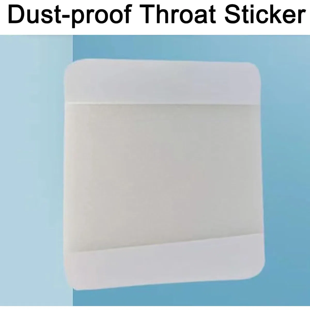 Protezione per Incisioni Trachea per Collo, Collo Stoma Collo di Copertura Trach Scudo A Prova di Polvere Copristoma Adesivi, Tracheostomia, 30/120/270 PCS, Bianco