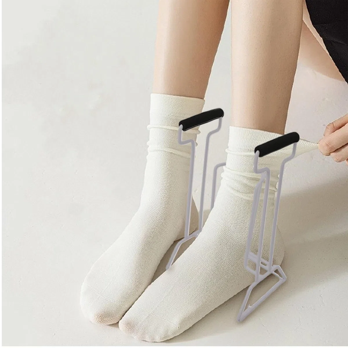 Strumento per calze a compressione - Dispositivo per calze a compressione, Strumento per calze a compressione | Ausiliario per indossare i calzini, aiutante per indossare i calzini in acciaio inossida