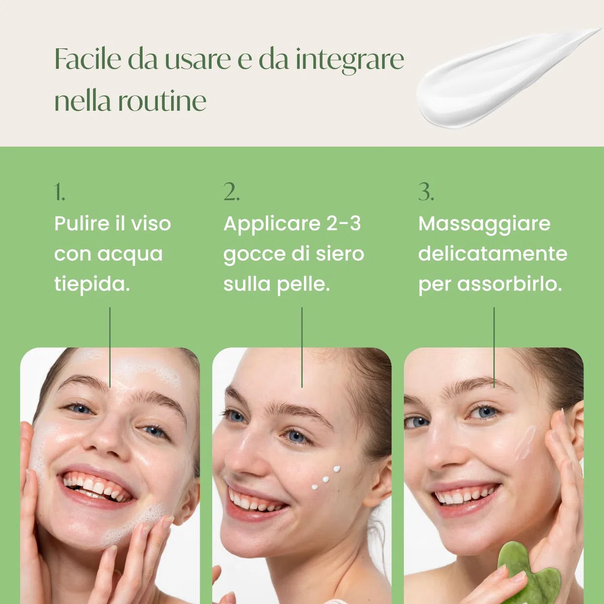 PLANTIFIQUE Siero Viso Jojoba Massage Bio Oil Acido Ialuronico, Niacinamide e Collagene | Prodotti Skincare Idratante Antirughe i Antimacchie Contorno Occhi | Olio Puro Massaggiatore per Gua Sha 30 ml