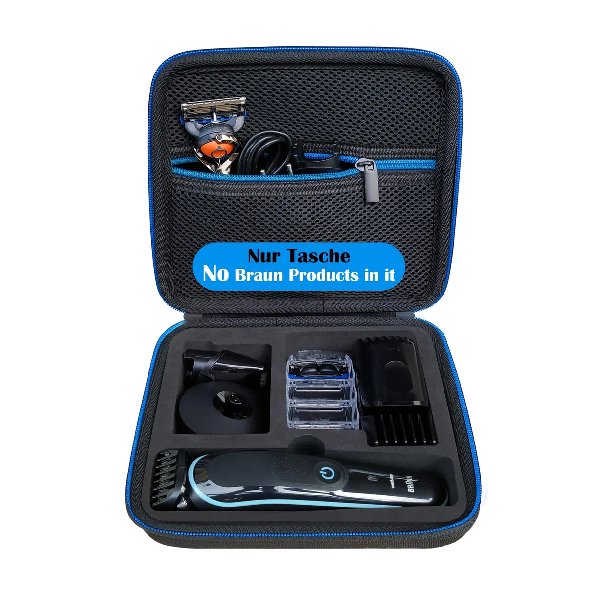 LAVSS MGK3441 - Custodia compatibile con Braun All-In-One per la cura della barba