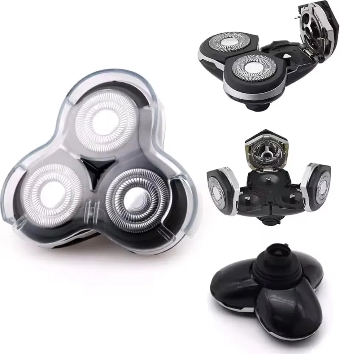 Ricambio Testina per Rasoio Accessorio per Testina di Rasatura compatibile con Philips Norelco RQ12 RQ11 RQ10 Sensotouch 3D 1260X RQ1250 RQ1295 RQ1180 Arcitec