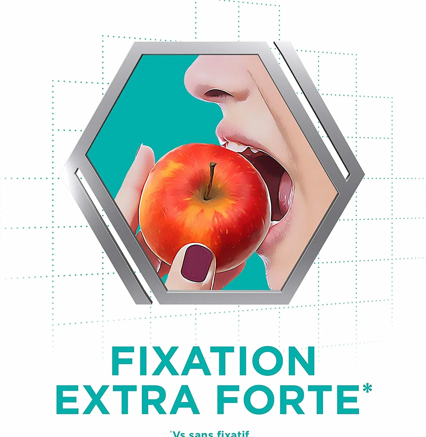 Polident Crema fissativa forte per tutto il giorno, per protesi dentali parziali o complete, confezione da 6 x 40 g