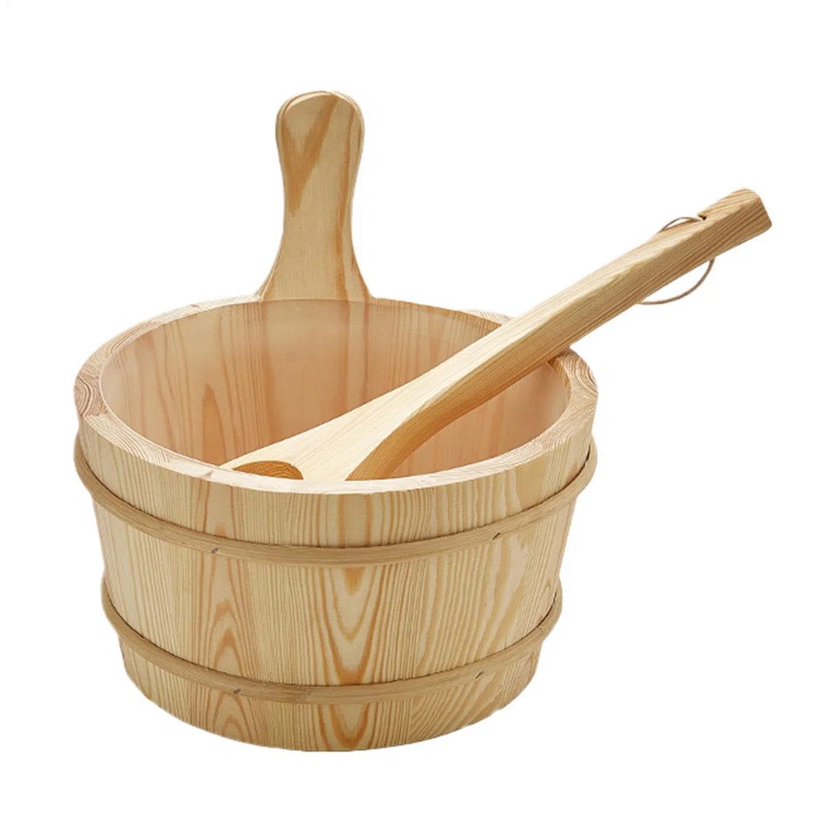 Grande secchio per sauna – contenitore universale per acqua spa, secchio multiuso, manico ergonomico, accessori per bagno turco durevole | per casa, hotel, casa, appartamento, bagno, sauna, bagno, S