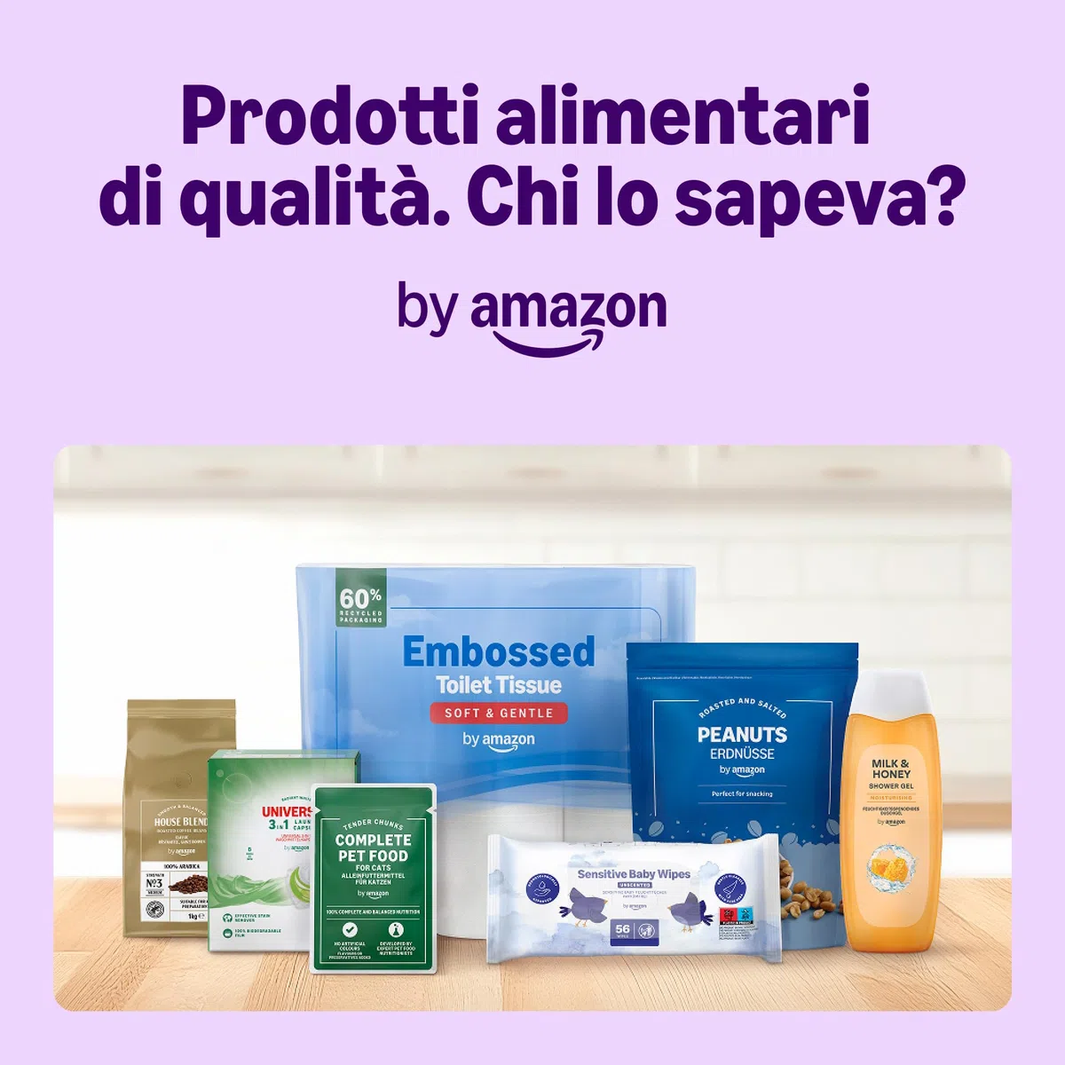by Amazon, Assorbenti Maxi per Incontinenza Adulti, 48 Assorbenti per Incontinenza (6 Confezioni da 8 Assorbenti), Confezionati singolarmente, Senza Profumazione